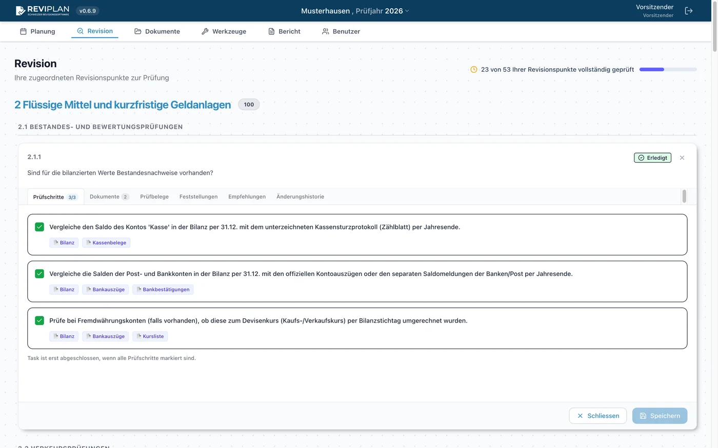 Digitale Checklisten